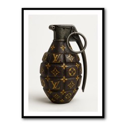Louis Vuitton Fashion Inspired Grenade 2 Wall Art